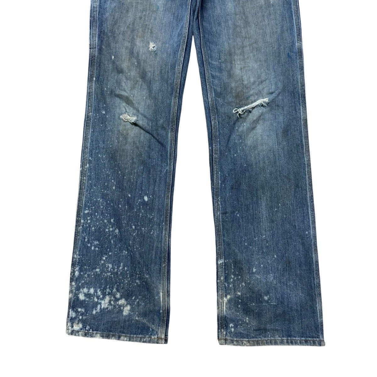 Carhartt Carhartt Thrashed Denim Carpenter Pants Size US 30 / EU 46 - 5 Thumbnail