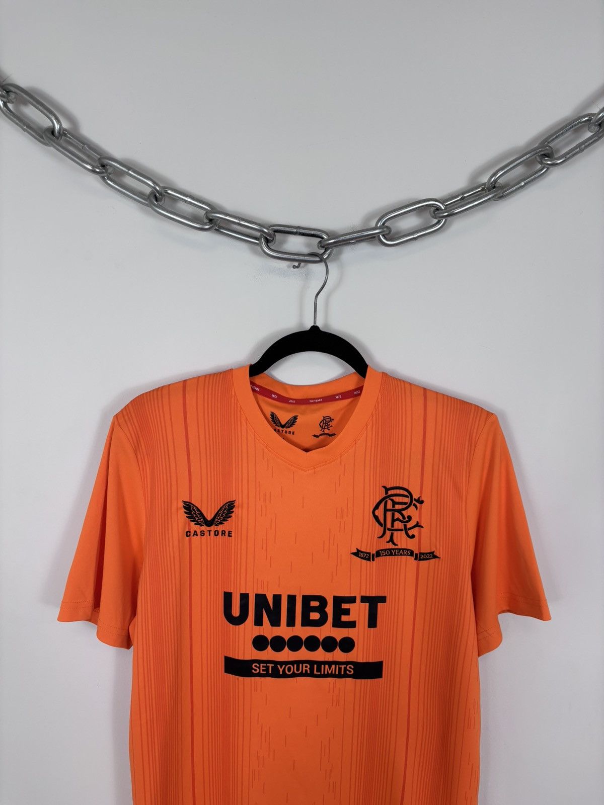 Castore Castore Rangers 2021/2022 150 Years Football Soccer Jersey Size US M / EU 48-50 / 2 - 2 Thumbnail