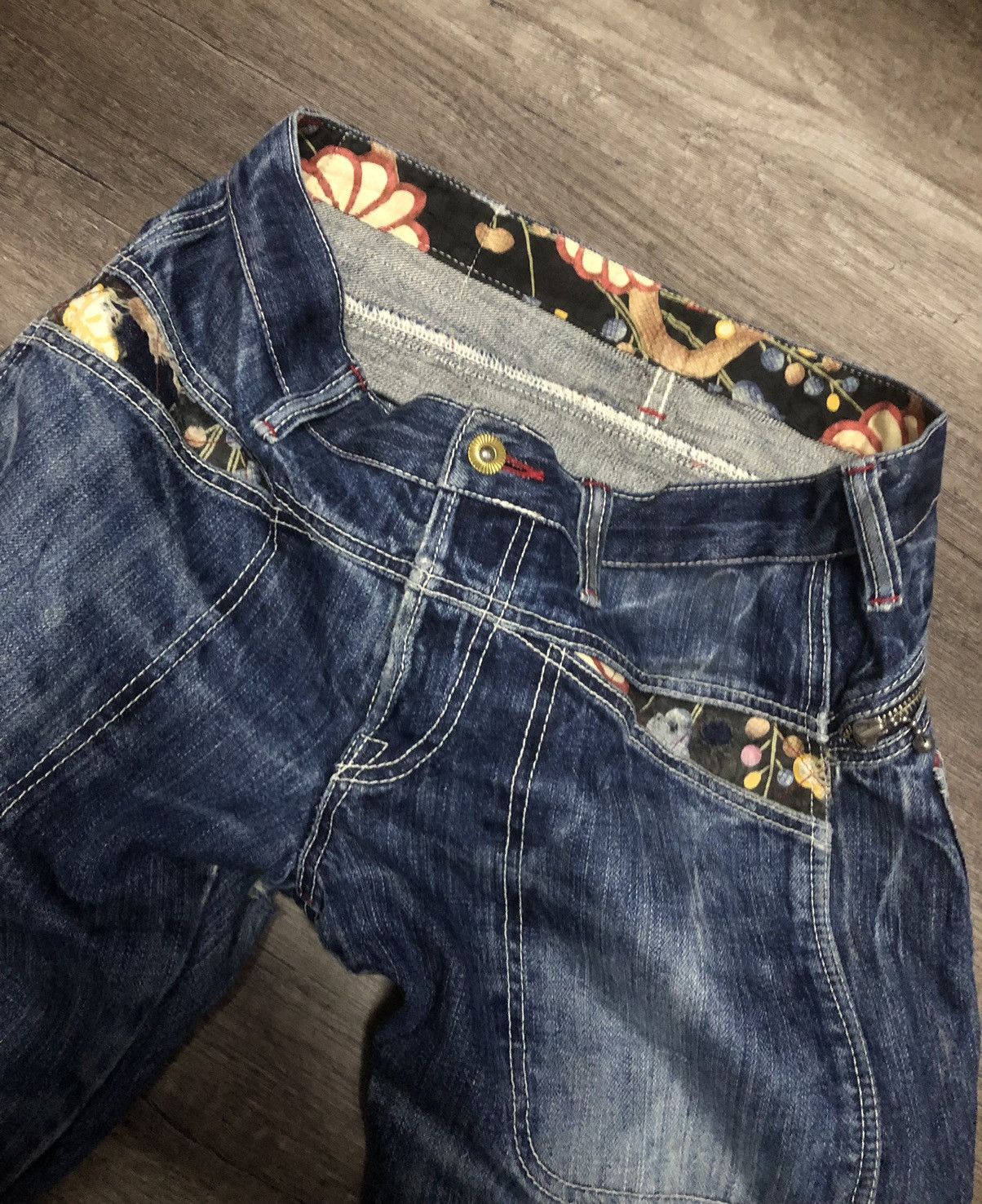 Eternal × Japanese Brand VINTAGE ENTERNAL DENIM JEANS Size US 32 / EU 48 - 8 Thumbnail