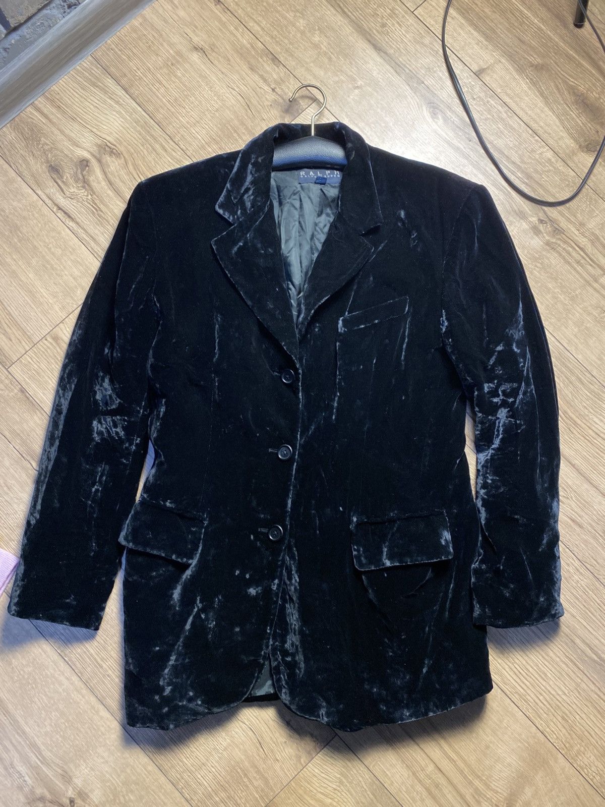 Ralph Lauren Vintage RALPH Ralph Lauren Velvet Blazer Women's 12 Rare 90s Size XL / US 12-14 / IT 48-50 - 1 Thumbnail