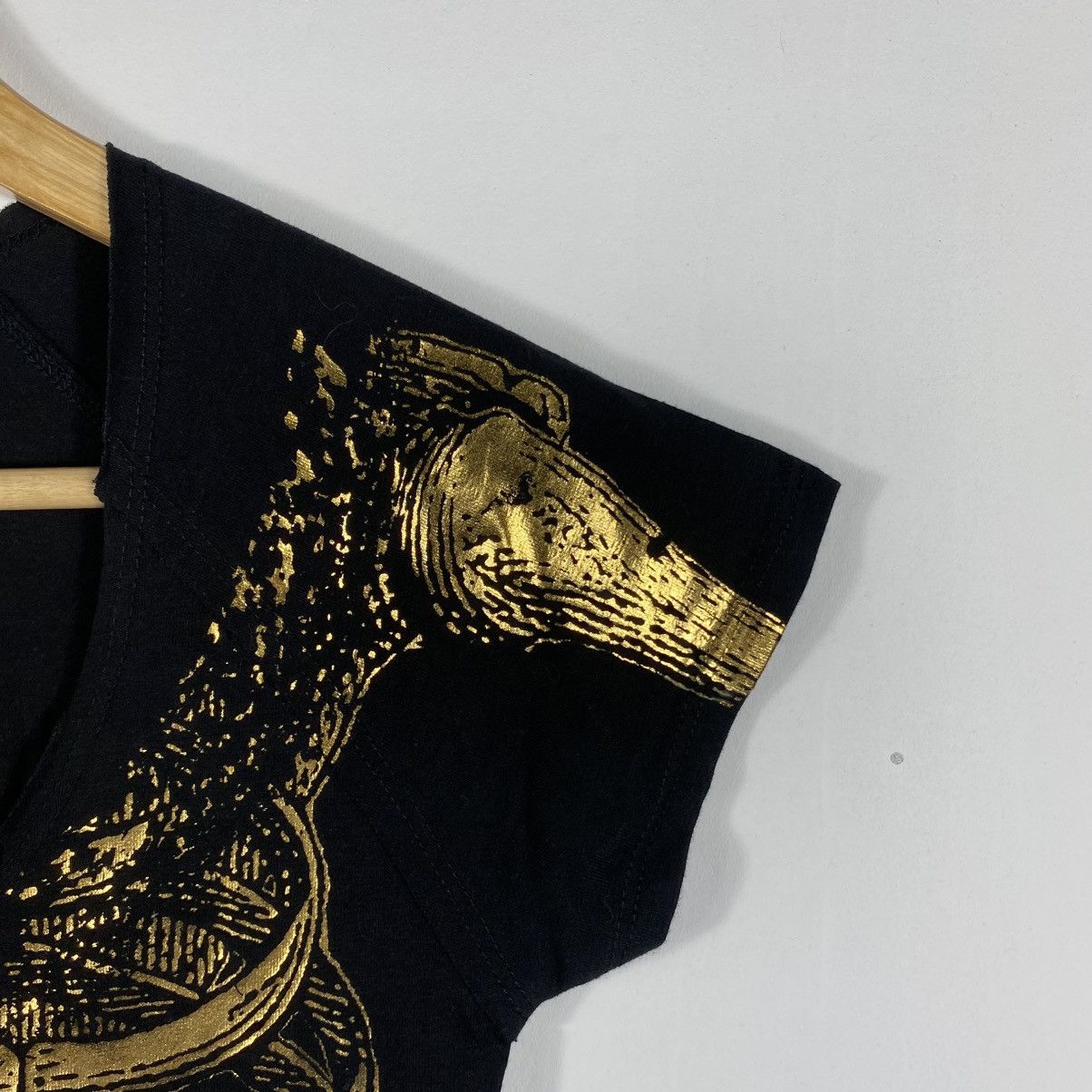 Expert Horror Vintage 2010 KREEPSVILLE 666 Skeleton Women Tops Tee Shirt Size S / US 4 / IT 40 - 4 Thumbnail