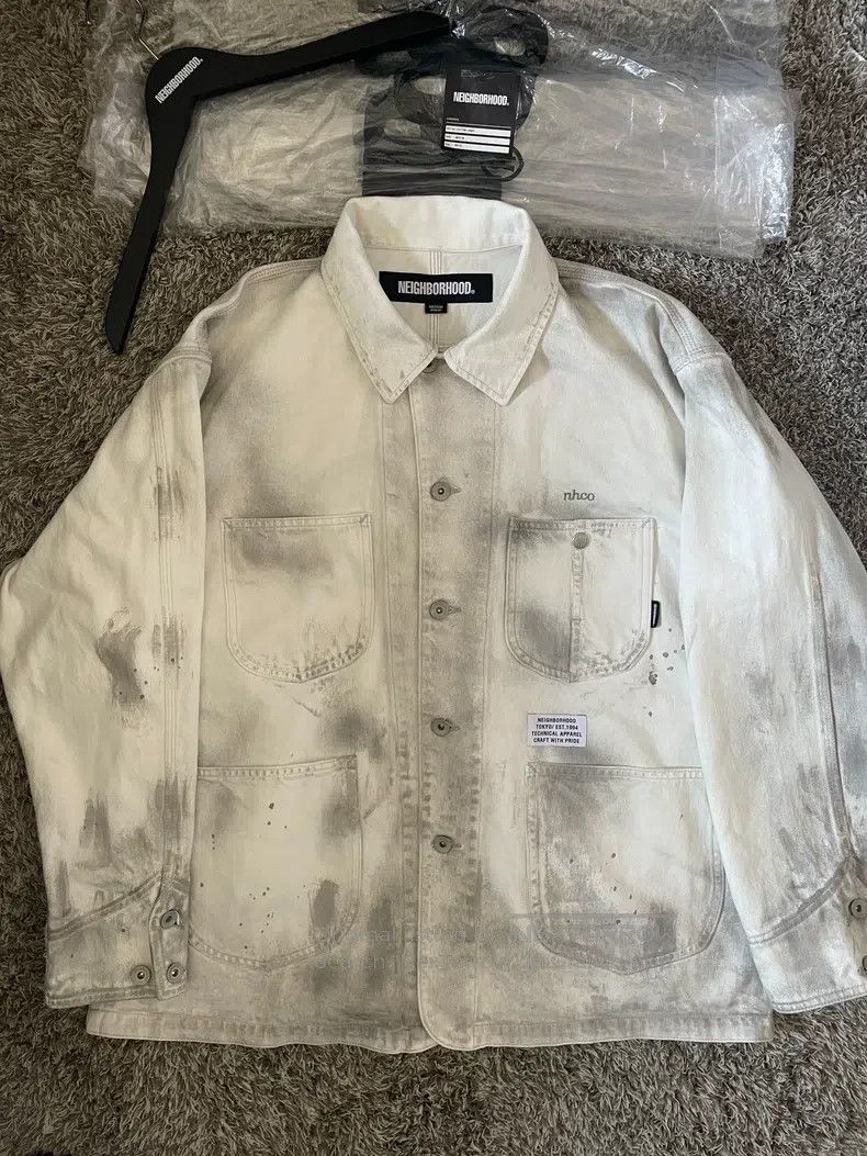 Neighborhood Neighborhood Distressed Workwear Washed Jacket Size US M / EU 48-50 / 2 - 2 Thumbnail