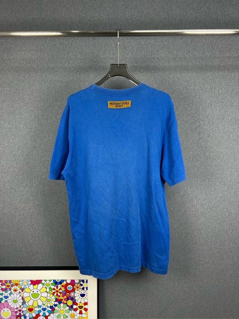 Louis Vuitton Louis Vuitton Letter LOGO knitted short sleeves Size US XXL / EU 58 / 5 - 2 Thumbnail