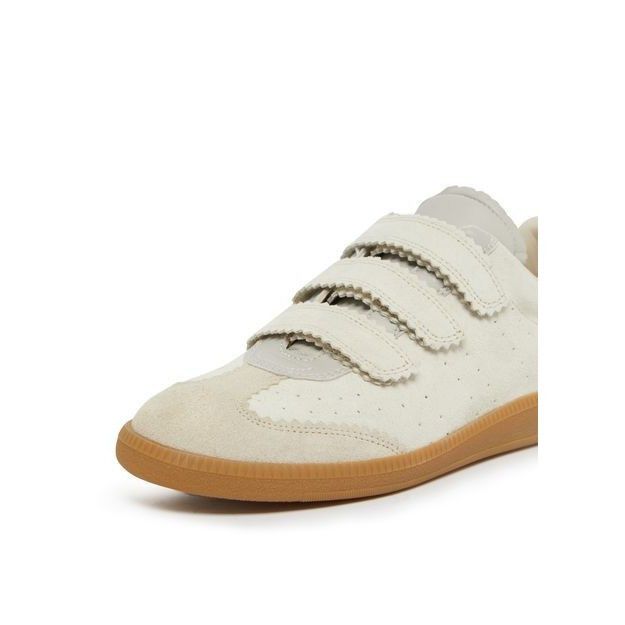 ISABEL MARANT Beth White Suede Sneakers New & Authentic (Wom