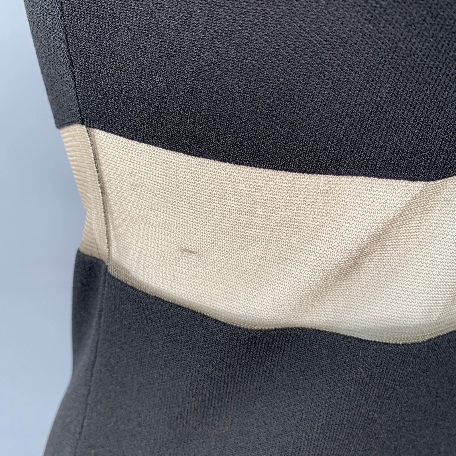 Toteme S Black Viscose Blend Jersey Sleeveless High Neck Casual Top Size S / US 4 / IT 40 - 4 Thumbnail