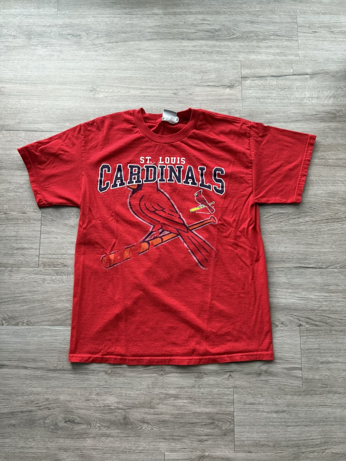 Vintage St Louis Cardinals T Shirt Tee Size US M / EU 48-50 / 2 - 1 Thumbnail