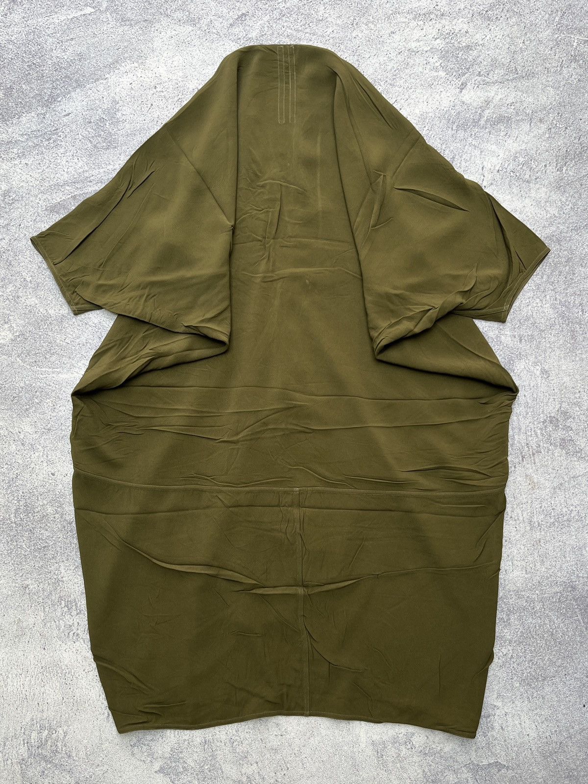 Rick Owens Rick Owens Sisyphus F/W18 Dirty Green Dress Size S / US 4 / IT 40 - 7 Thumbnail