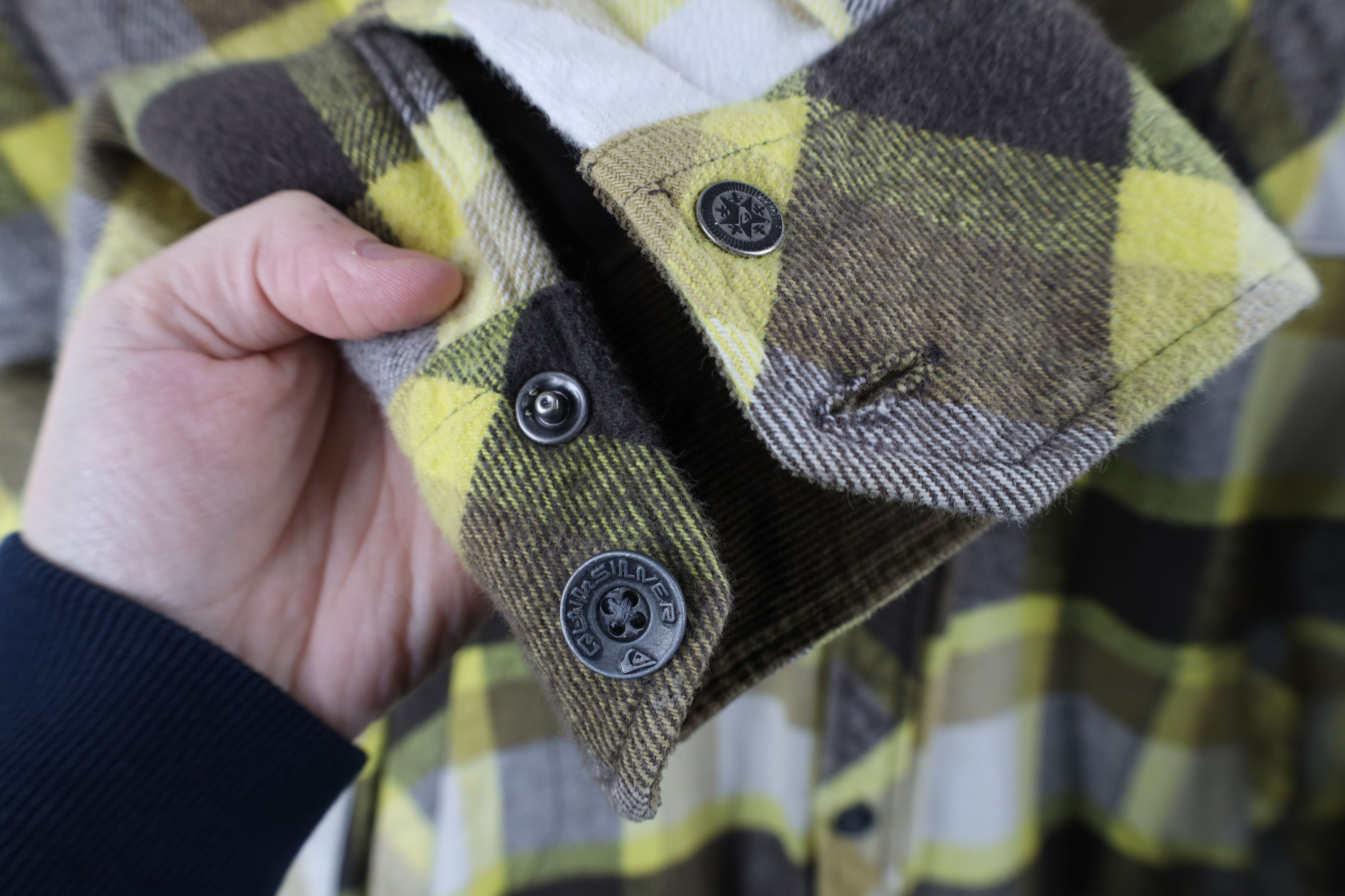 Quiksilver × Vintage Vintage Quiksilver Surfing Button Shirt Jacket Jac Shirt Size US M / EU 48-50 / 2 - 7 Thumbnail