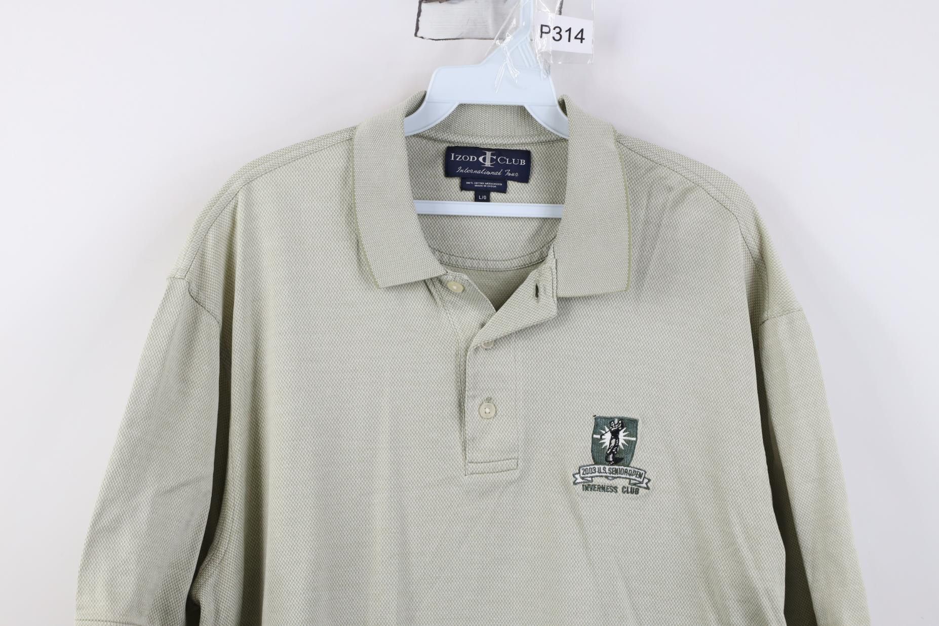 Vintage Vintage Y2K 2003 US Senior Open Inverness Club Polo Shirt Size US L / EU 52-54 / 3 - 2 Thumbnail