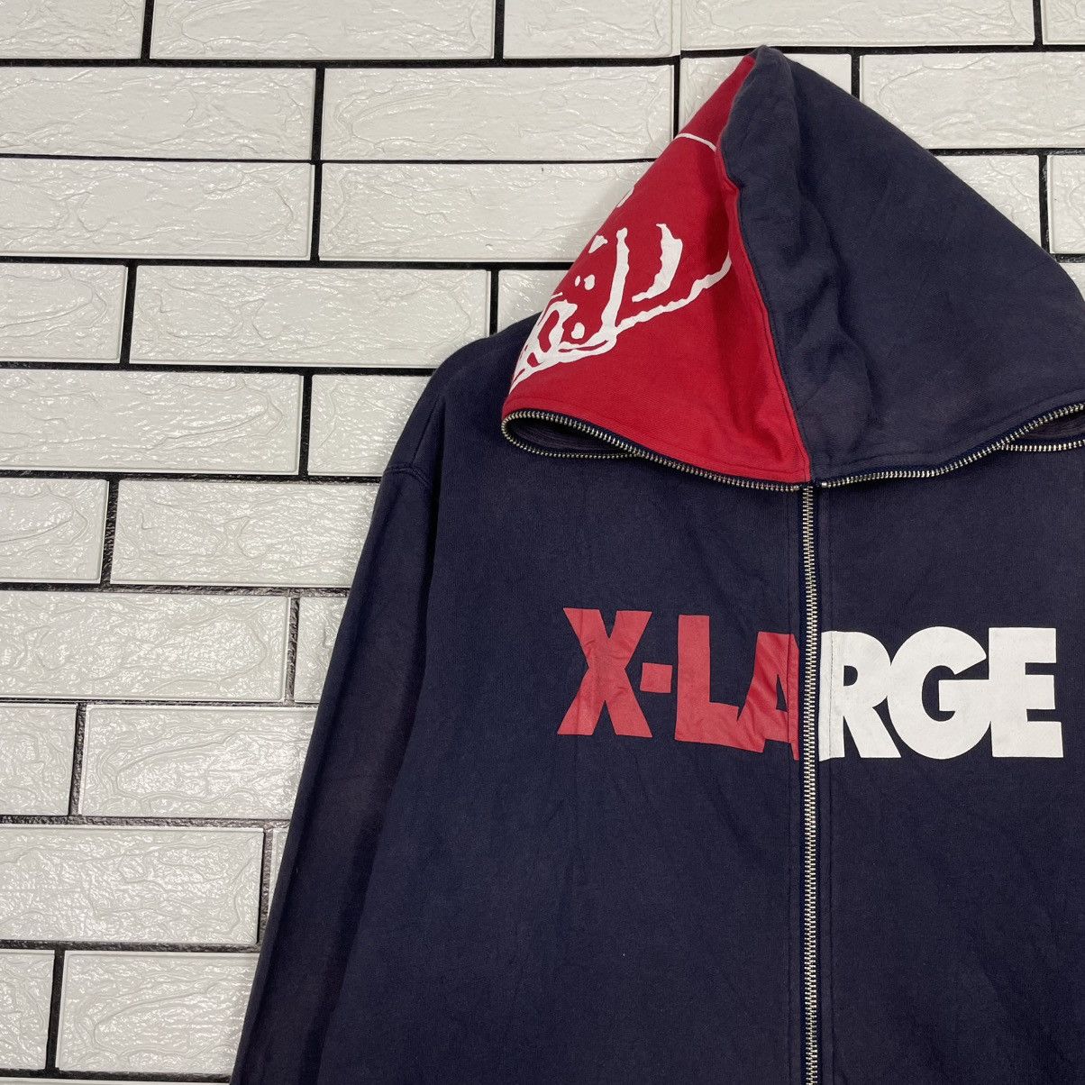 X-LARGE X-Large Big Logo Zipper Hoodie Size US L / EU 52-54 / 3 - 6 Thumbnail