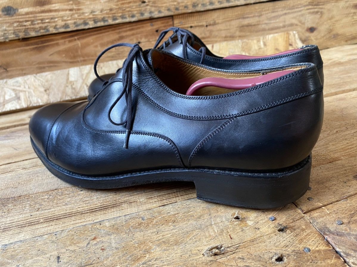 Triple Sole Loafer Jm Weston Black Cap Toe Shoes Womens 330 Oxford