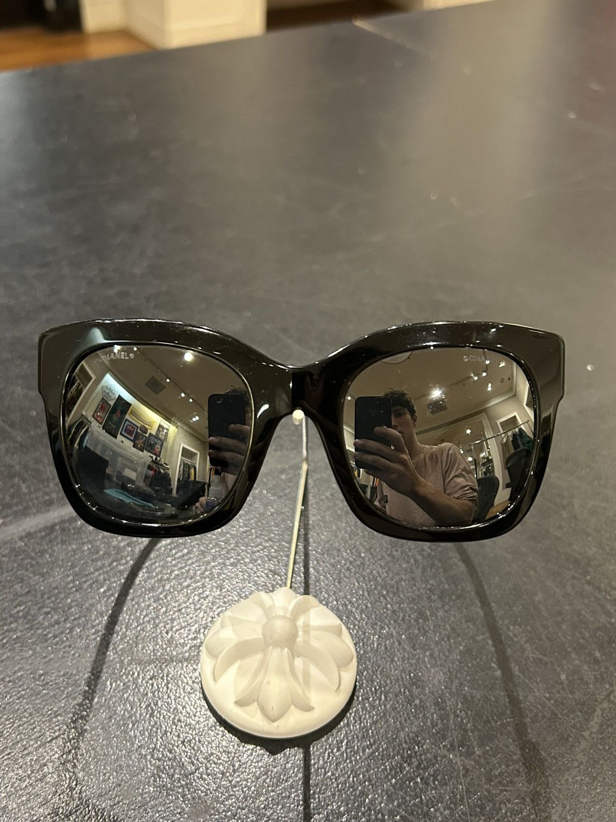 Chanel Chanel Cateye Sunglasses Size ONE SIZE - 3 Thumbnail