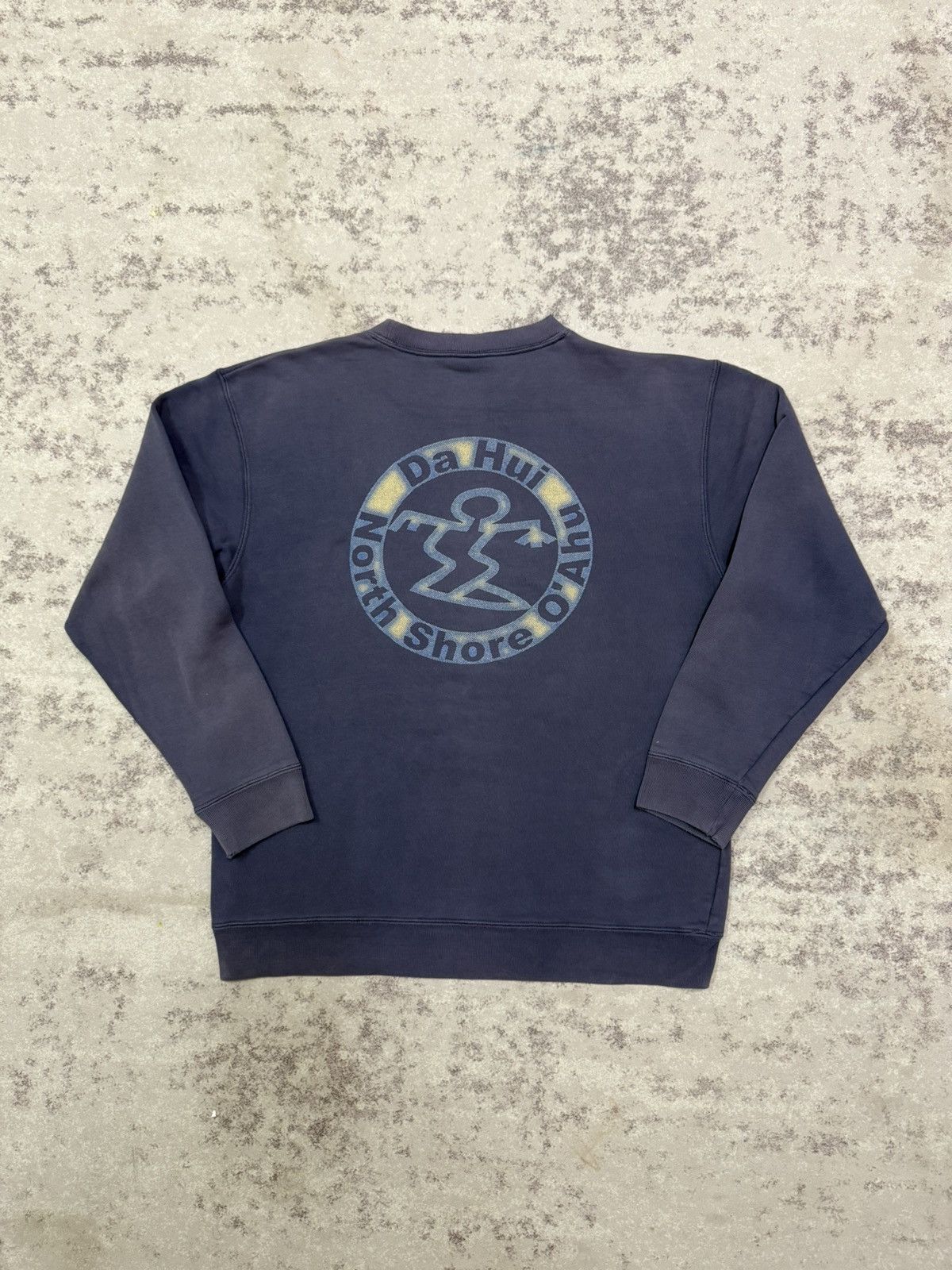 Vintage Vintage Da Hui North Shore Surfing Sunfaded Backhit Sweat Size US S / EU 44-46 / 1 - 12 Thumbnail