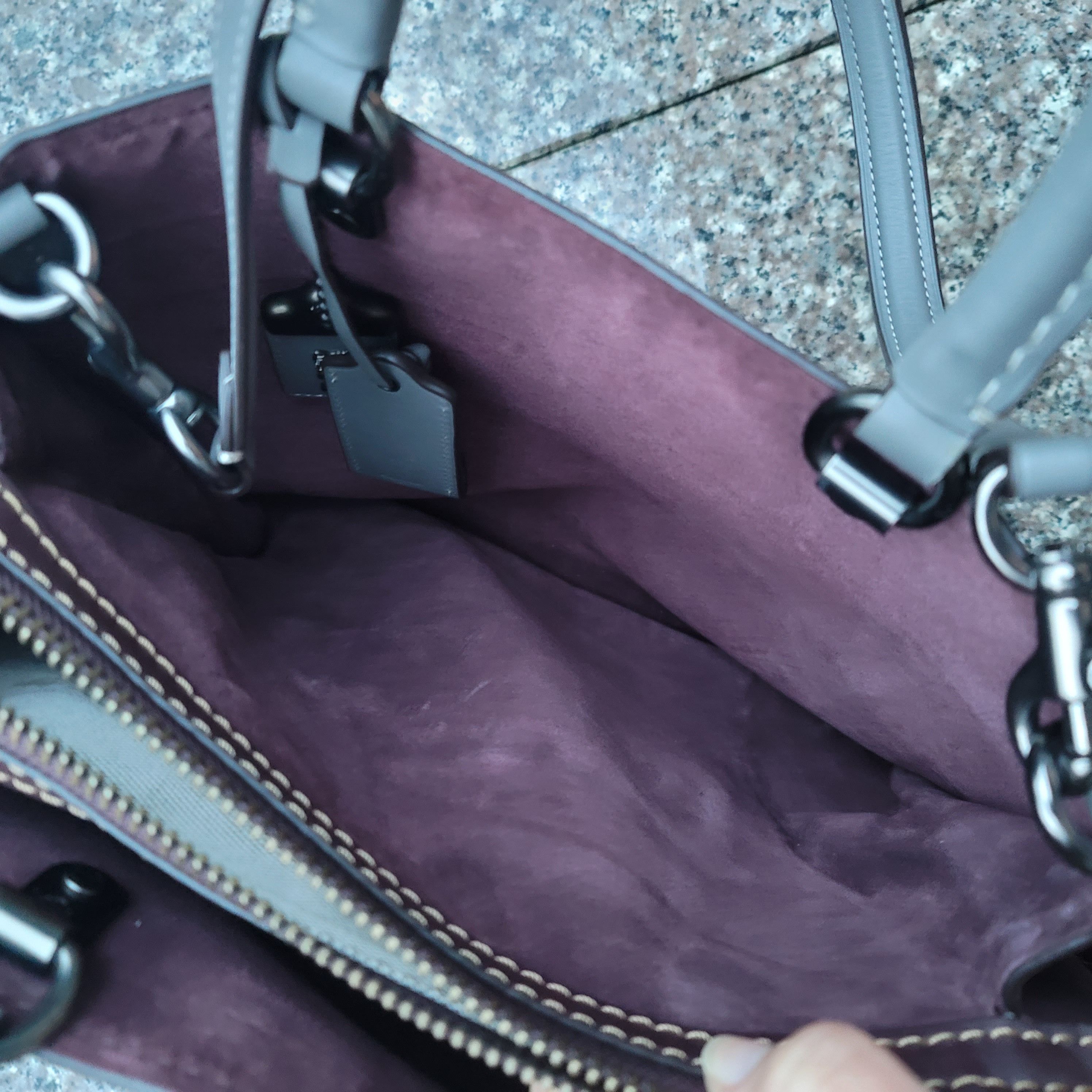 Coach Coach Rogue 30 leather bag Size ONE SIZE - 15 Thumbnail
