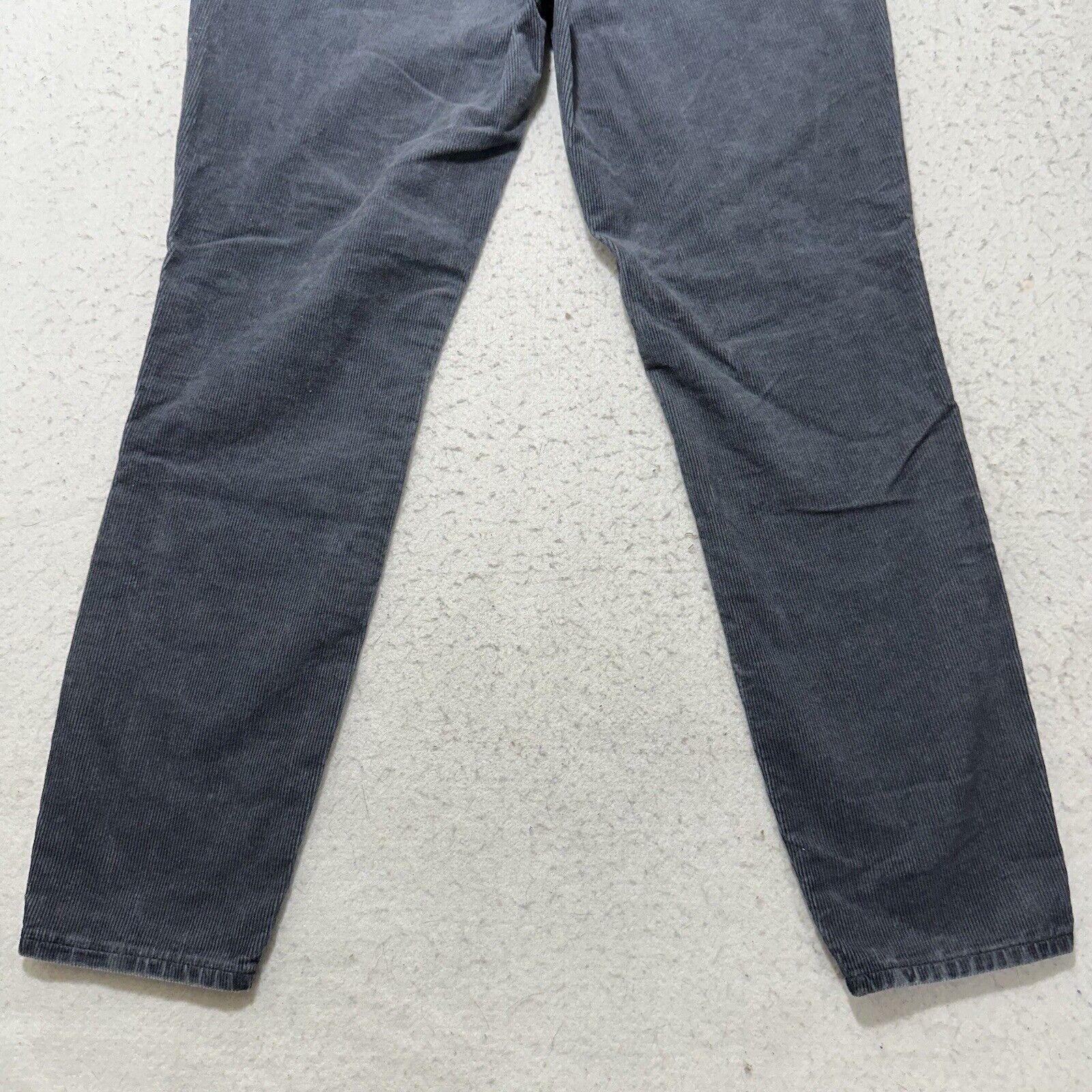 Loft Ann Taylor Loft 4P Modern Skinny Ankle Corduroy Gray Jeans Size 27" / US 4 / IT 40 - 9 Thumbnail