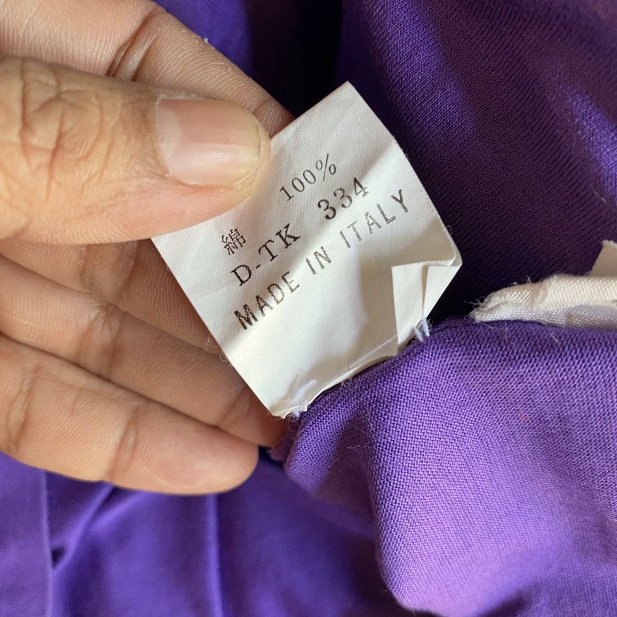 Loewe LOEWE Purple Logo Embroidered Tee Size M / US 6-8 / IT 42-44 - 13 Thumbnail