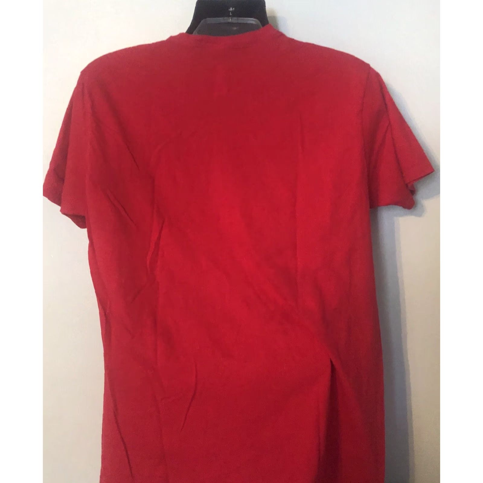 Hanes Hanes T-Shirt XL Red Budweiser King Of Beers Beer Christmas Holiday Crew Neck Short Sleeve Knit Cotton Logo Size US XL / EU 56 / 4 - 3 Thumbnail