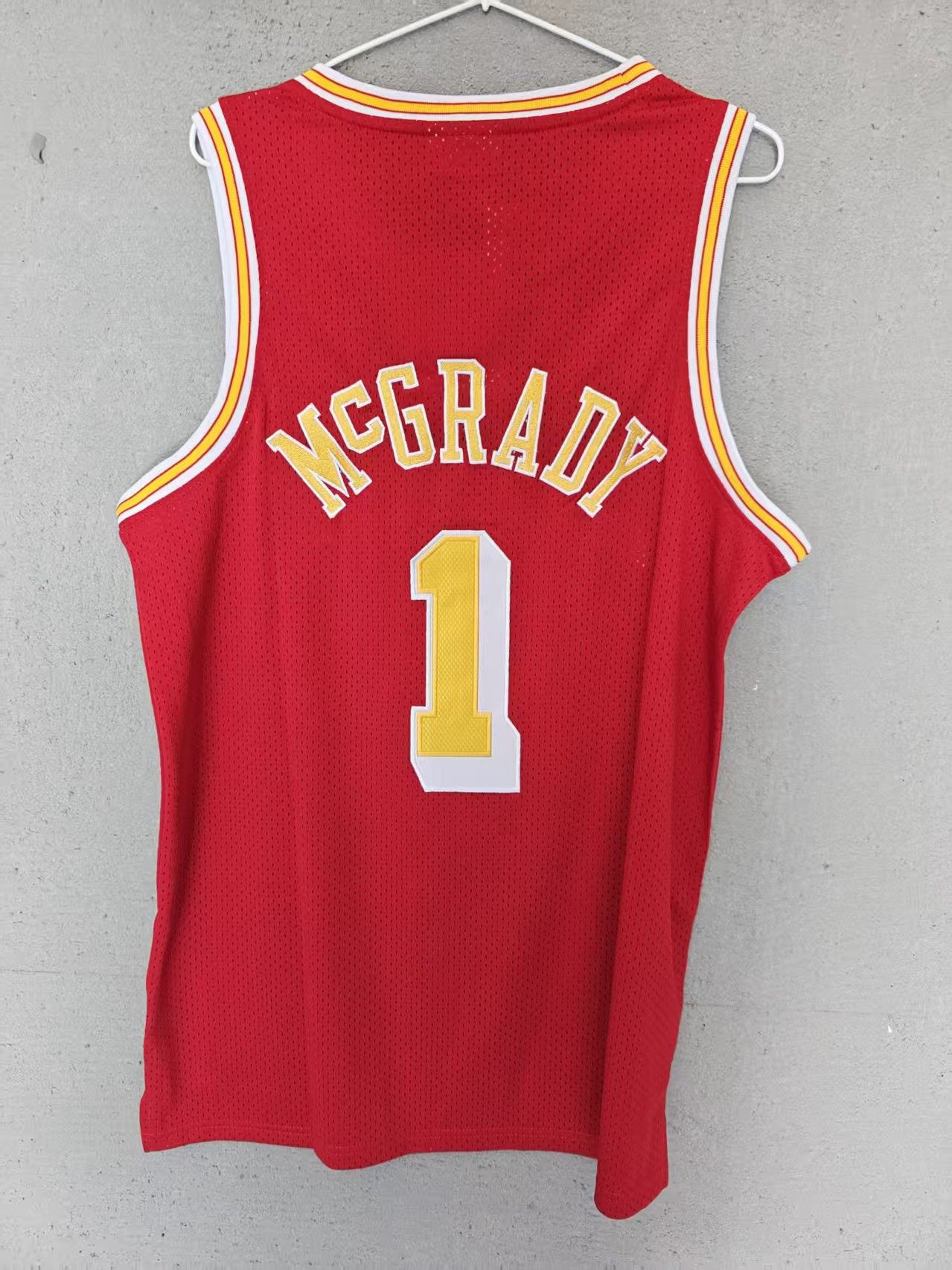 NBA Tracy McGrady Jersey Houston Rockets 1 Double Stitched Size US XL / EU 56 / 4 - 2 Thumbnail