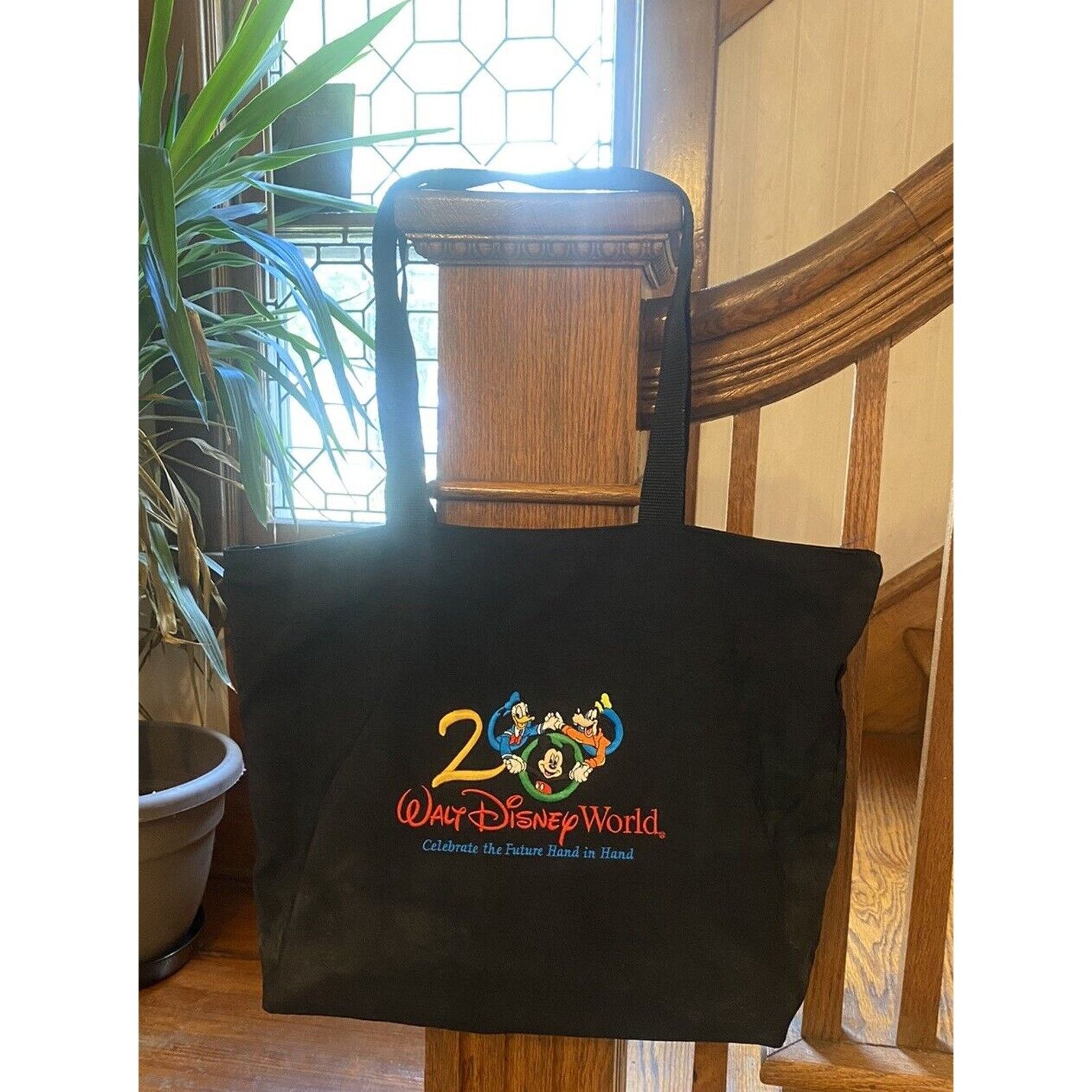 Disney Walt DISNEY World Bag Resort 2000 Tote Mickey Mouse Shoulder Size ONE SIZE - 2 Thumbnail
