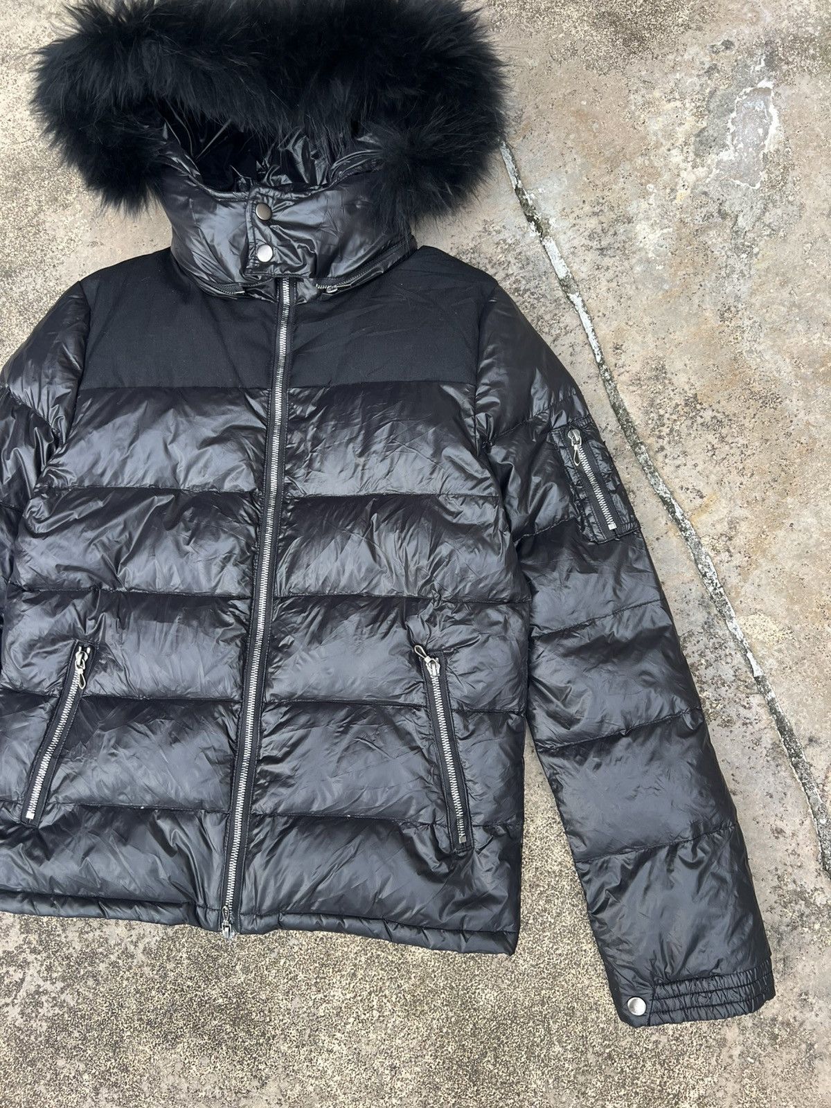 GOSTAR DE FUGA Y2K GOSTAR DE FUGA FAUX FUR HOODIE PUFFER JACKET Size US M / EU 48-50 / 2 - 5 Thumbnail