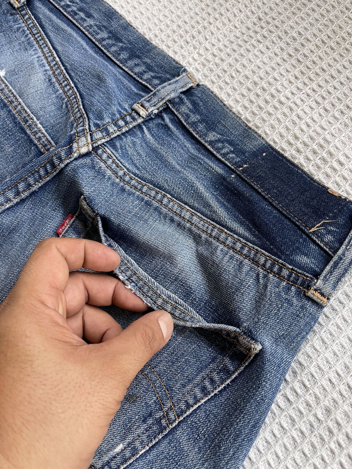 Levi's True Vintage🔥60s Levis 501 Big E Hidden Rivet Selvedge Jeans Size US 30 / EU 46 - 19 Thumbnail