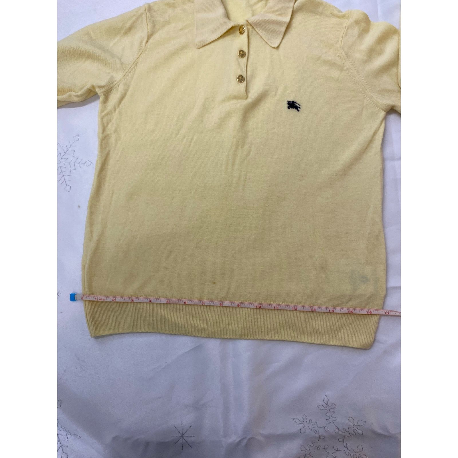 Burberry Burberry Marino Wool Sweater Made in England 38” Small Size S / US 4 / IT 40 - 10 Thumbnail