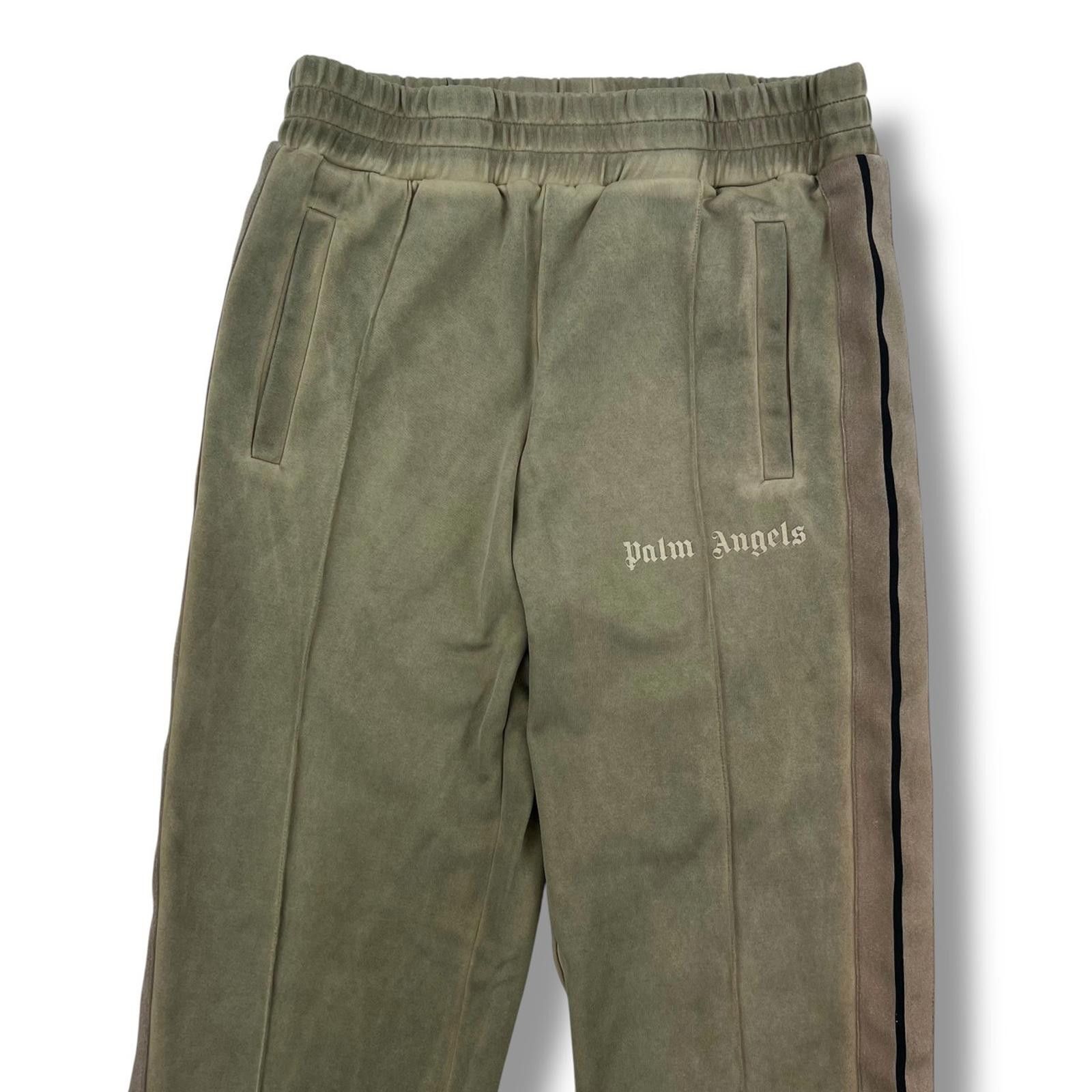Palm Angels Palm Angels Khaki Garment Dyed Sweatpants Size US 32 / EU 48 - 1 Thumbnail