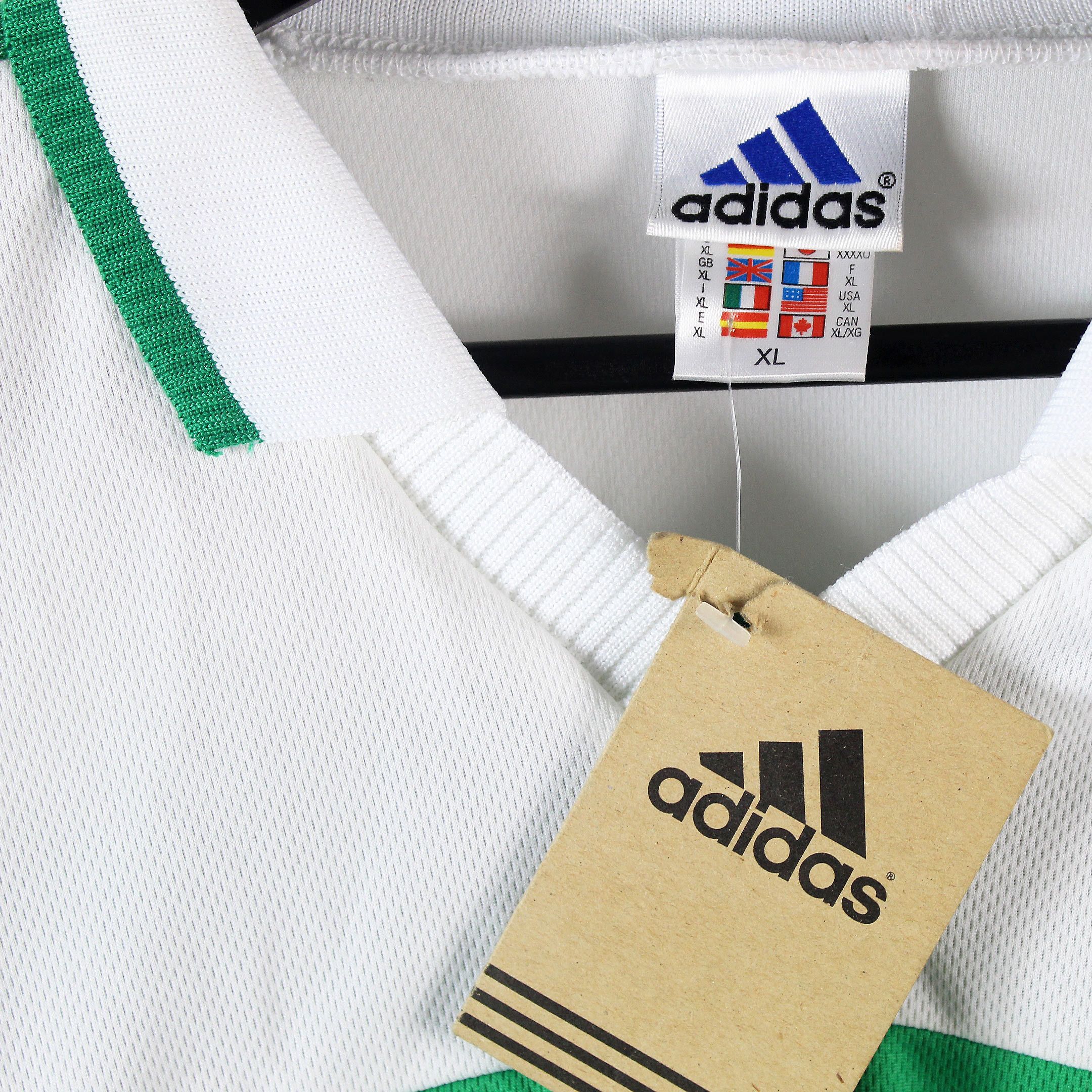Adidas 90s NOS vintage adidas EQT Equipment t-shirt jersey OG Size US XL / EU 56 / 4 - 4 Thumbnail