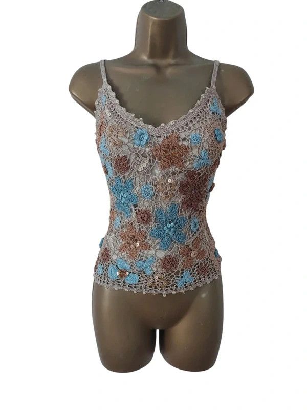 Vintage Vintage cami top Size M / US 6-8 / IT 42-44 - 1 Thumbnail