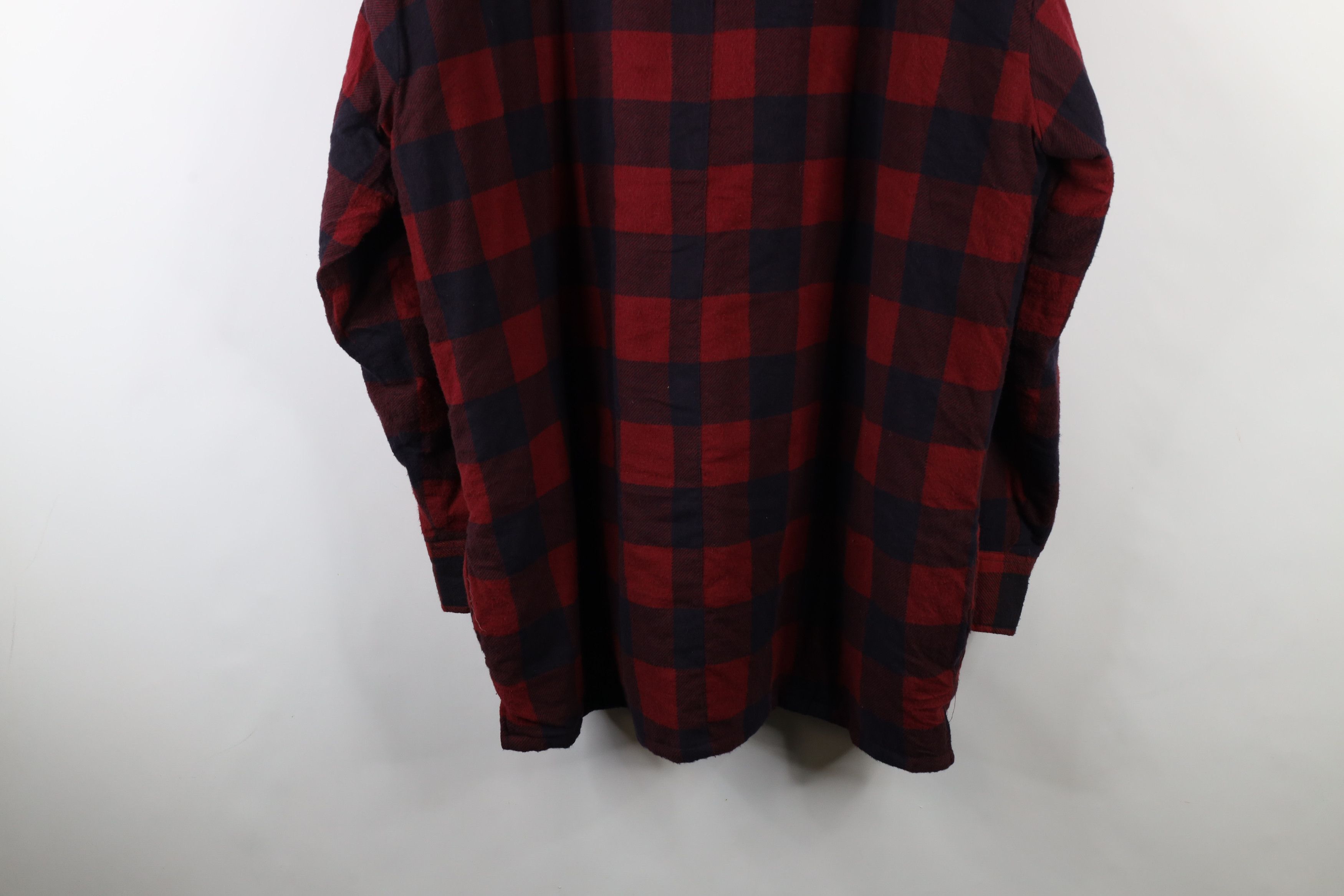 Vintage Vintage 90s Streetwear Flannel Button Shirt Jacket Jac Shirt Size US XXL / EU 58 / 5 - 15 Thumbnail