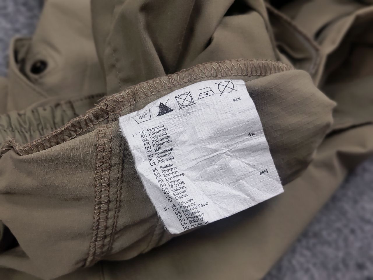 Fjallraven Fjallraven Daloa Stretch Trouser Comport Pants Womens Beige Size 38" / US 16 / IT 52 - 15 Thumbnail
