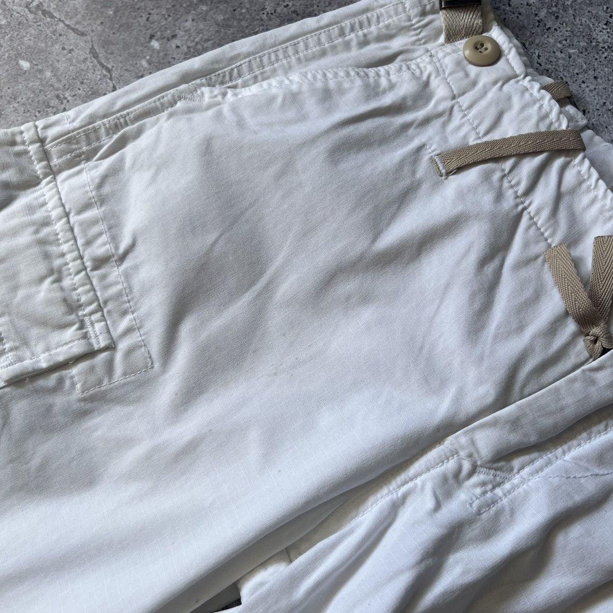 G-Star G-Star Raw Archival Cargo Pants White Utility 30/34 Size 30" / US 8 / IT 44 - 4 Thumbnail