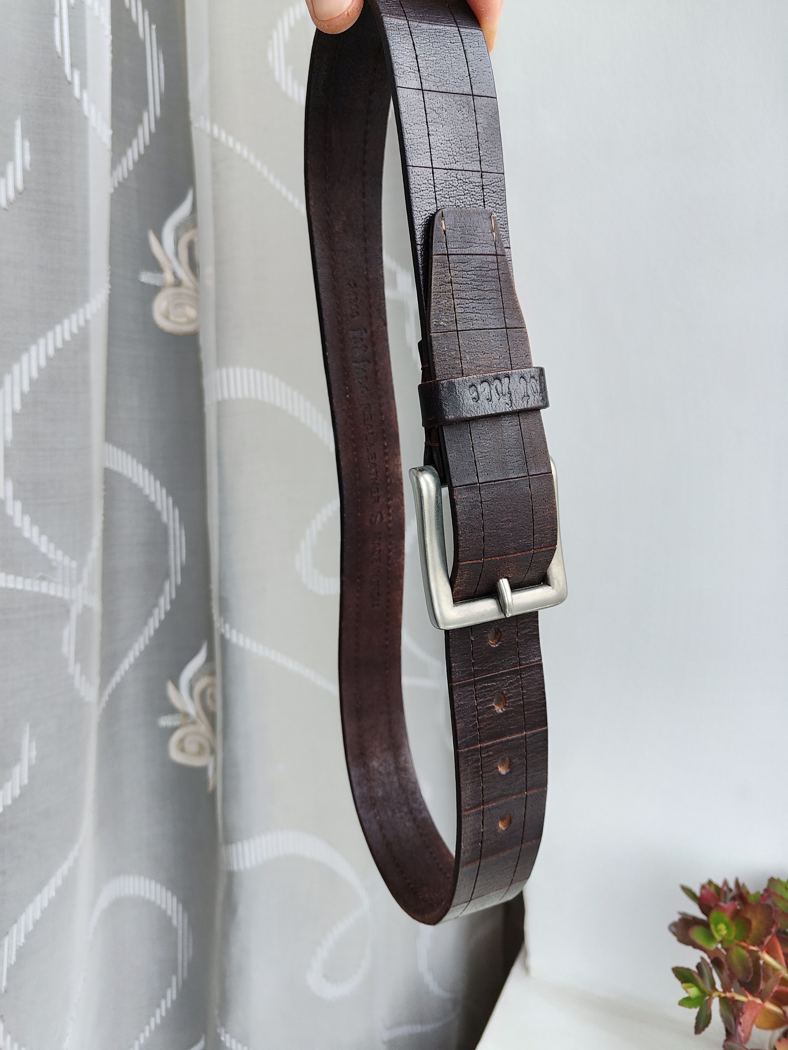 FatFace Vintage Leather Belt Fatface men's belt fat face ff Size ONE SIZE - 1 Thumbnail