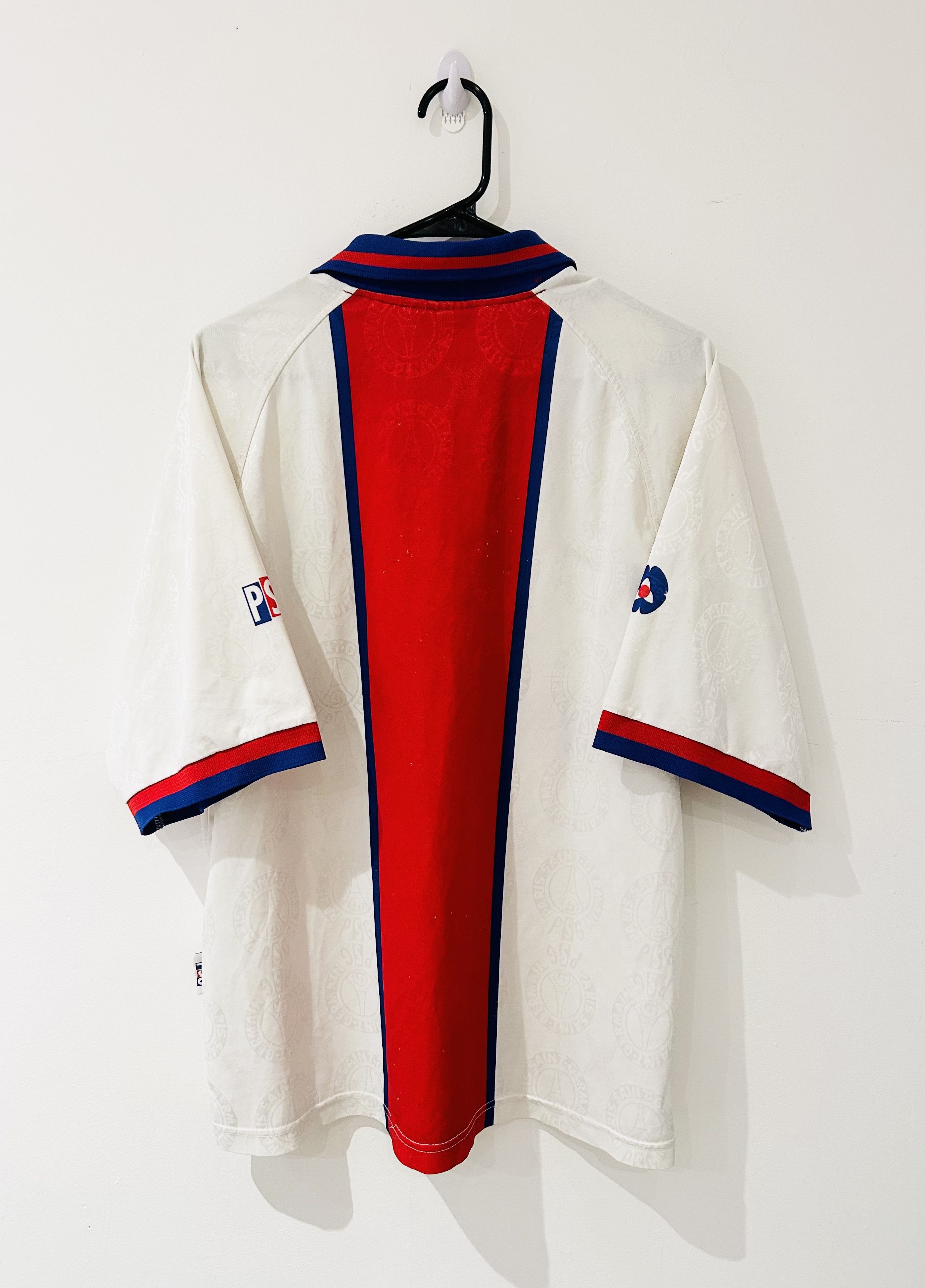 Nike psg 1996/97 away Size US XL / EU 56 / 4 - 2 Thumbnail