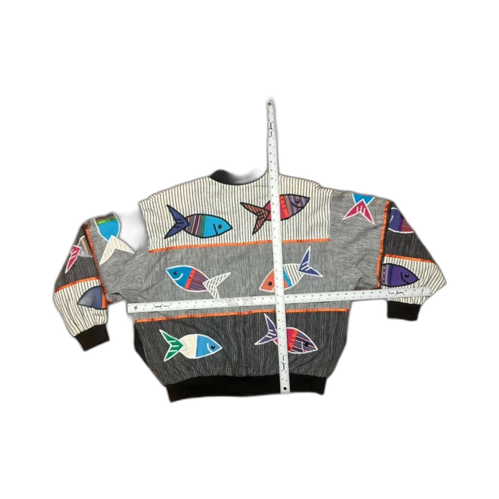 Vintage Vintage Women's Jacket Large 1990's Fish Appliqué Victor Cam Size US M / EU 48-50 / 2 - 4 Thumbnail