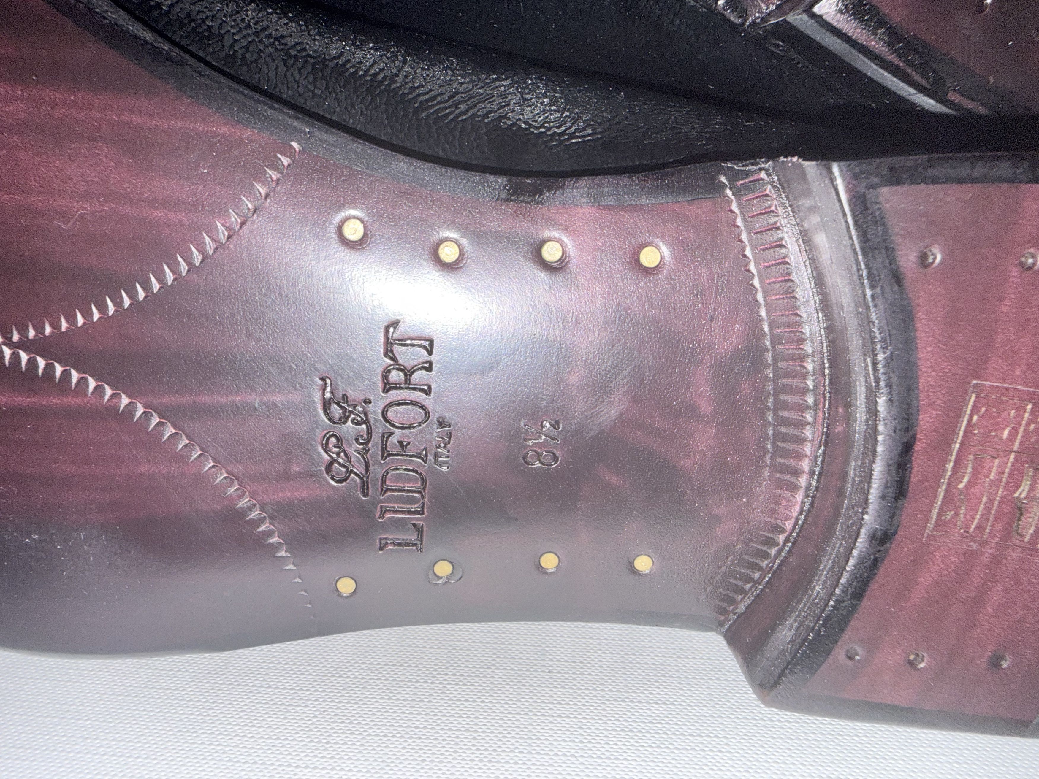 Lidfort Textured Lacquered Calfskin Mocassin Size US 9.5 / EU 42-43 - 16 Thumbnail