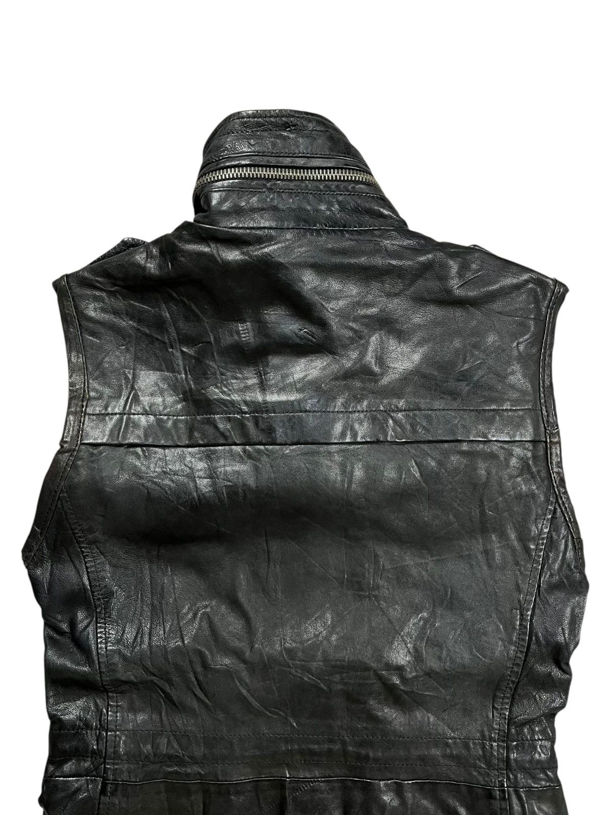 Ekam 2000s The Moon Age Devilment - Vkei Style Leather Jacket Size US M / EU 48-50 / 2 - 4 Thumbnail