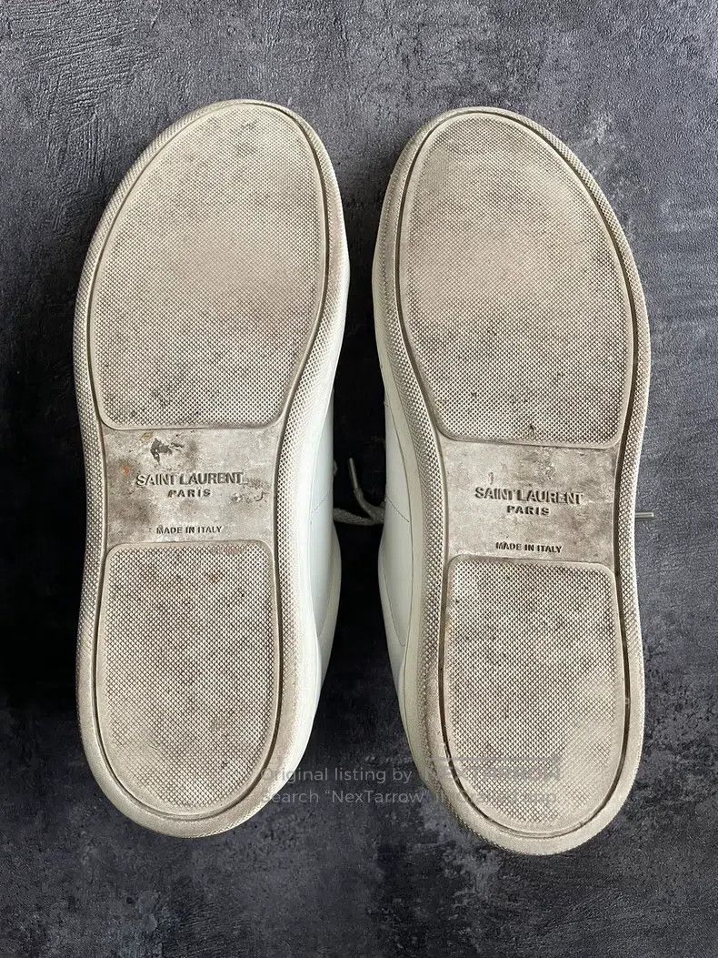 Saint Laurent Paris Saint Laurent Paris Goose and Blood Tooth Sequin Plaid Sne Size US 8 / EU 41 - 7 Thumbnail