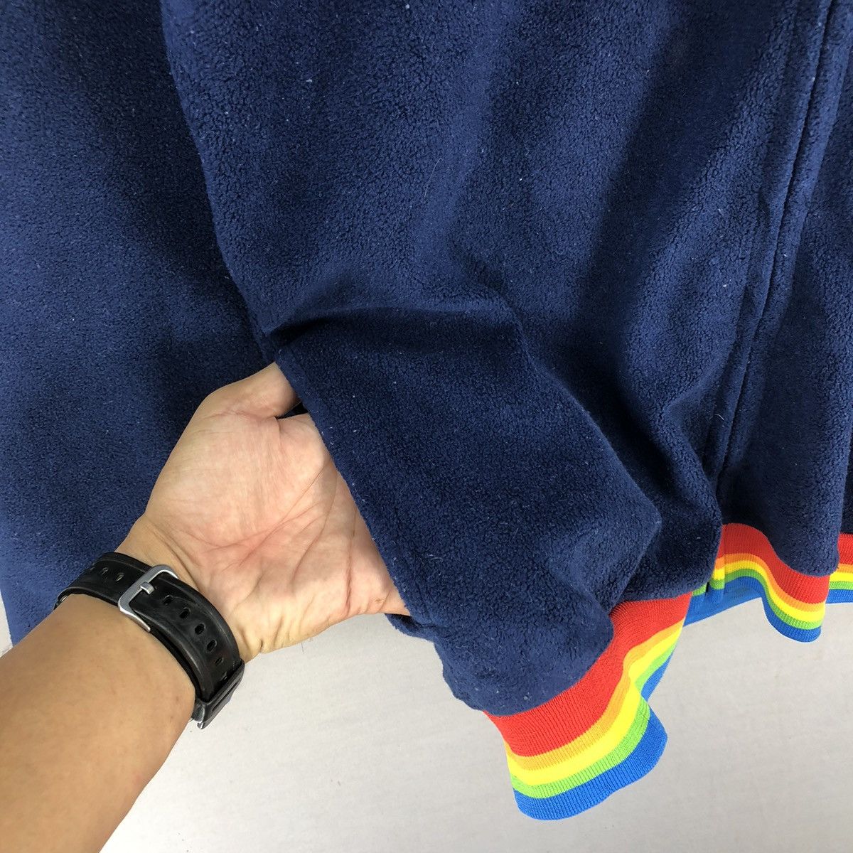 Japanese Brand Rainbow Pride Hoodie Fleece Jacket Size US S / EU 44-46 / 1 - 8 Thumbnail