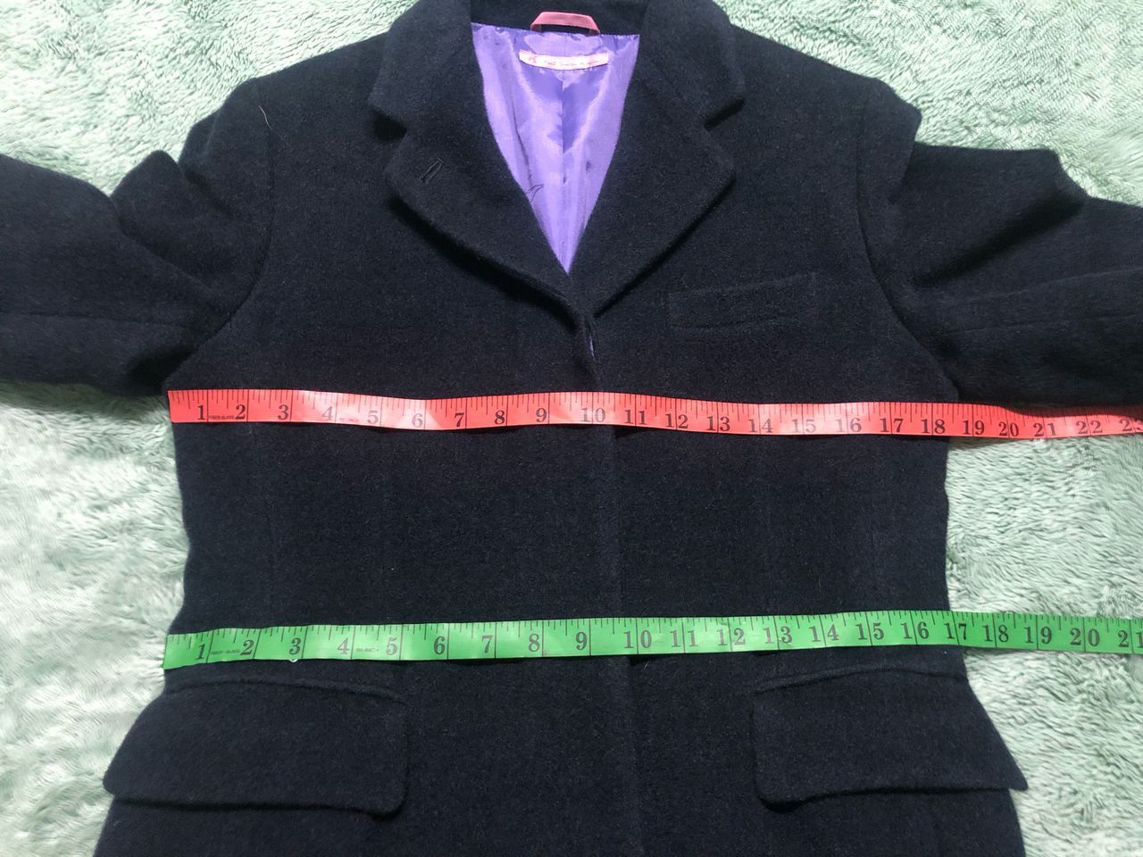 Paul Smith × Vintage VINTAGE PAUL SMITH WOMEN LONG COAT WOOL COAT JACKET Size M / US 6-8 / IT 42-44 - 17 Thumbnail