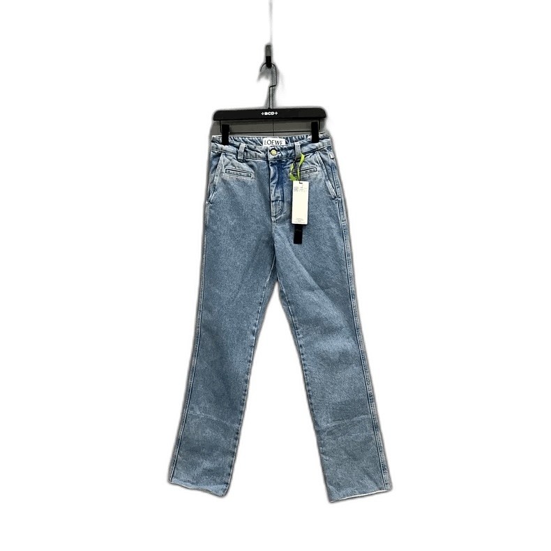 Loewe LOEWE Light Blue Denim Pants Size 36 Size US 36 / EU 52 - 1 Thumbnail