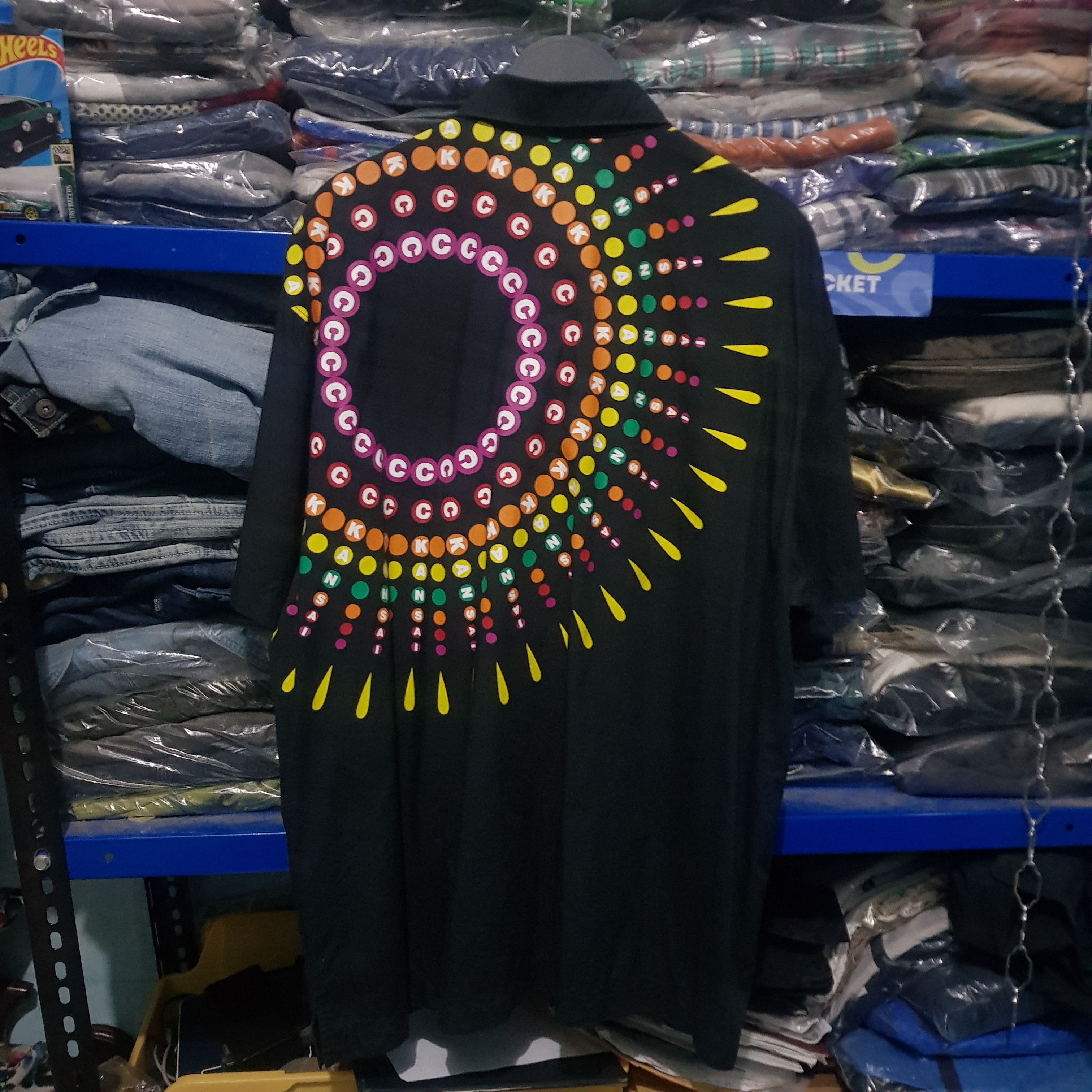 Japanese Brand × Kansai Yamamoto Kansai yamamoto CC circle shirt button Size US XL / EU 56 / 4 - 4 Thumbnail