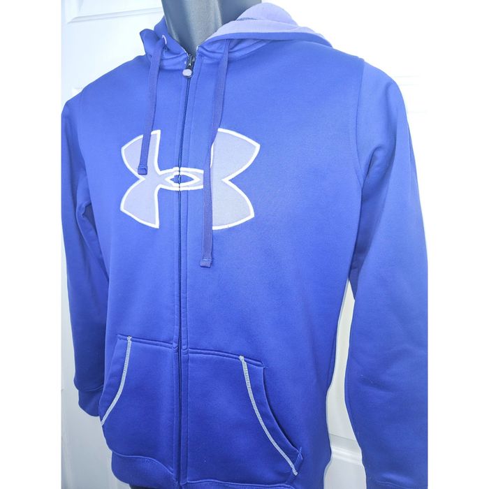 Women's Under Armour Storm Hoodie Purple/Teal Size Extra Small. EUC