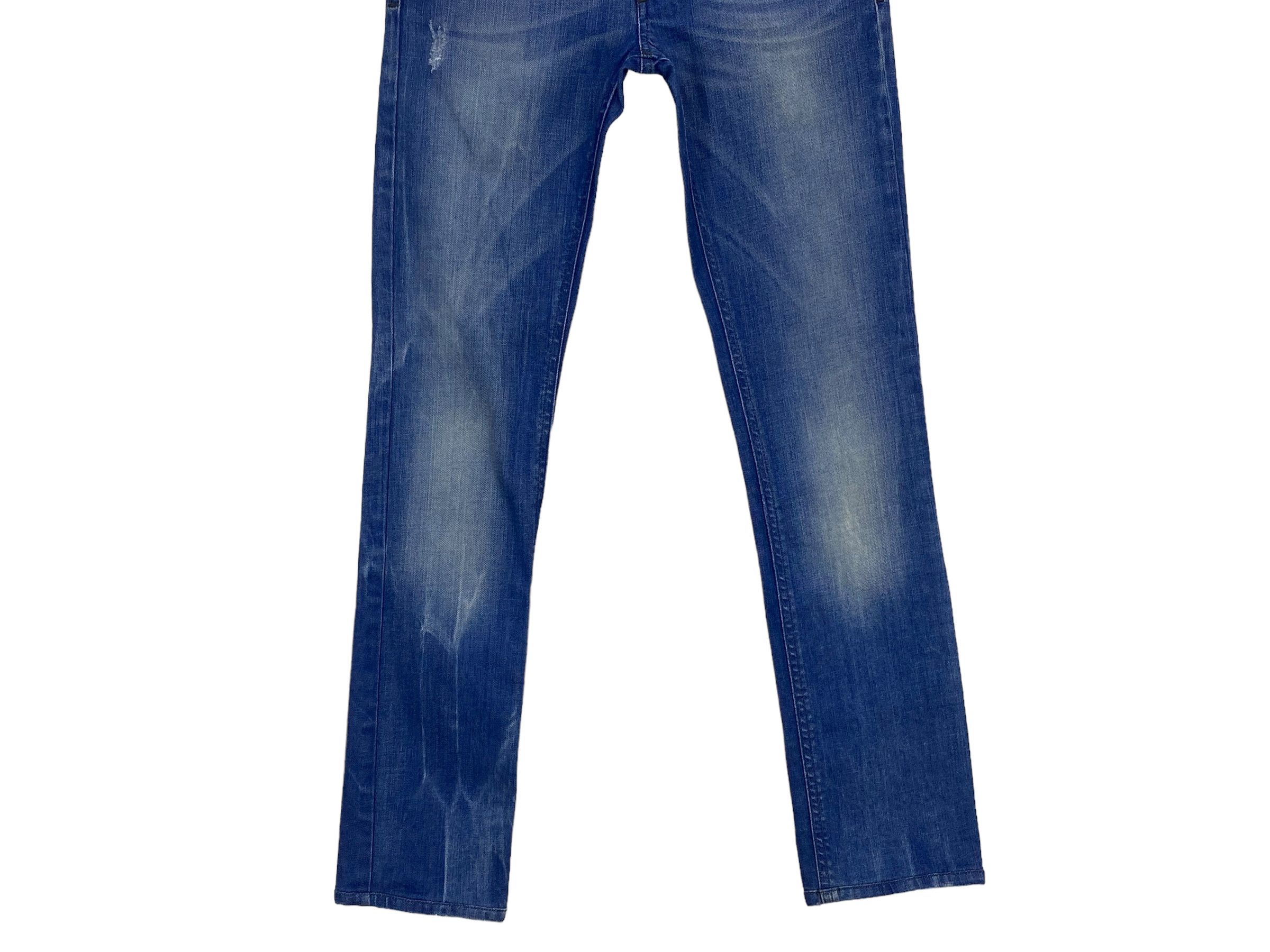 Diesel Diesel Distressed Jeans Faded Skinny Jeans Size 26" / US 2 / IT 38 - 4 Thumbnail