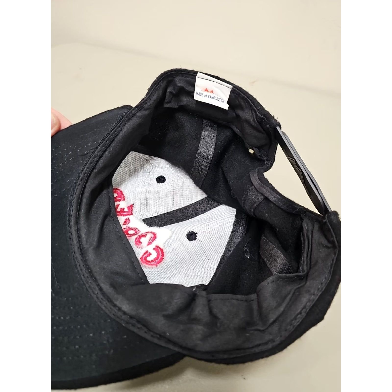 Tillys VINTAGE 90s GO OSED Movie Promo Snapback Black JENNIFER TILLY WAYANS Size ONE SIZE - 4 Thumbnail