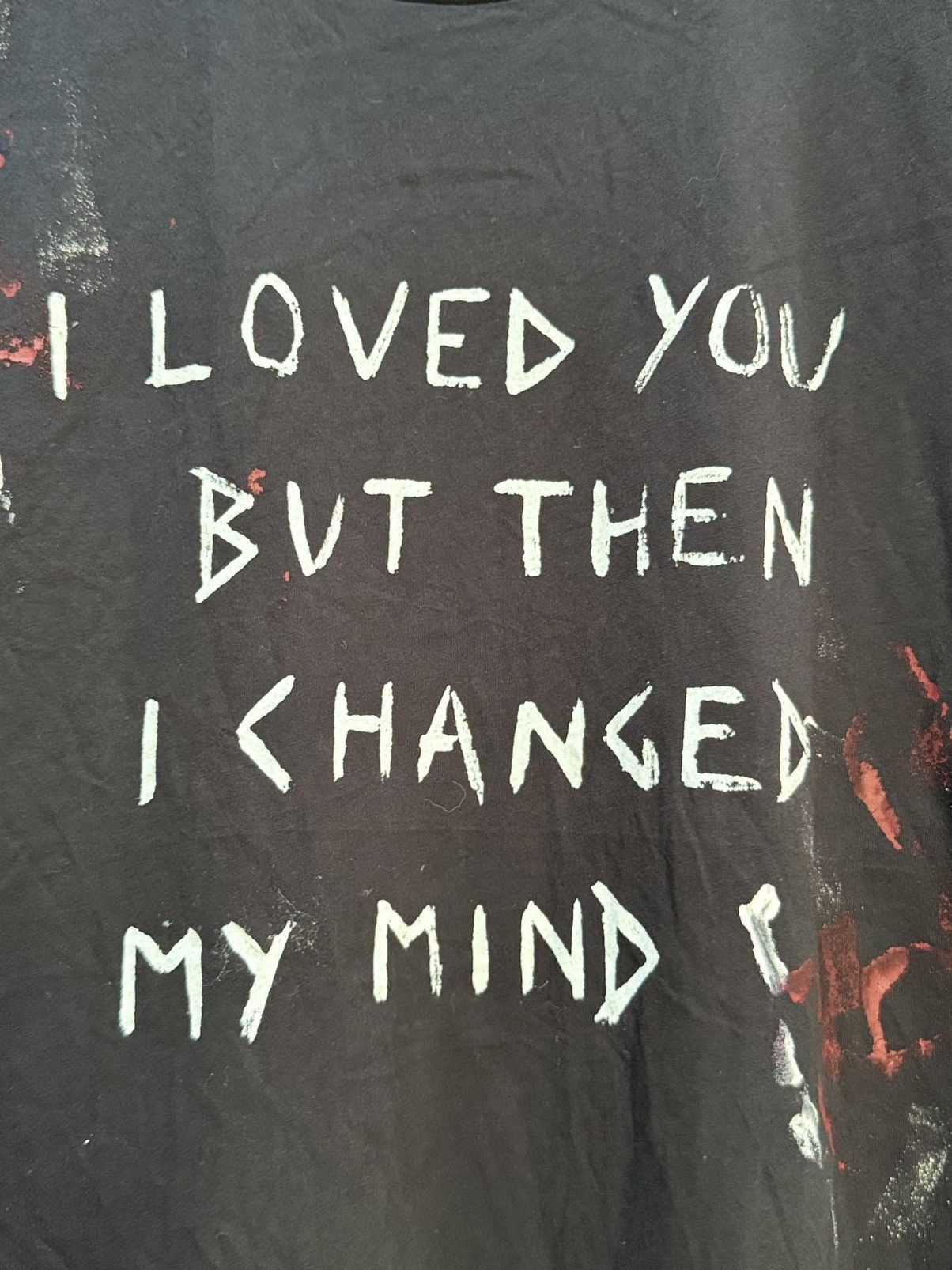 Faith Connexion Dionysios I Love But Then I Changed My Mind Paint Tee Size US L / EU 52-54 / 3 - 2 Thumbnail