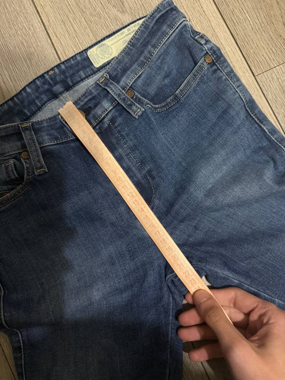Diesel Diesel Skinzee-Zip Jeans Wmn W26 L30 Blue Super Slim Skinny Size 26" / US 2 / IT 38 - 10 Thumbnail