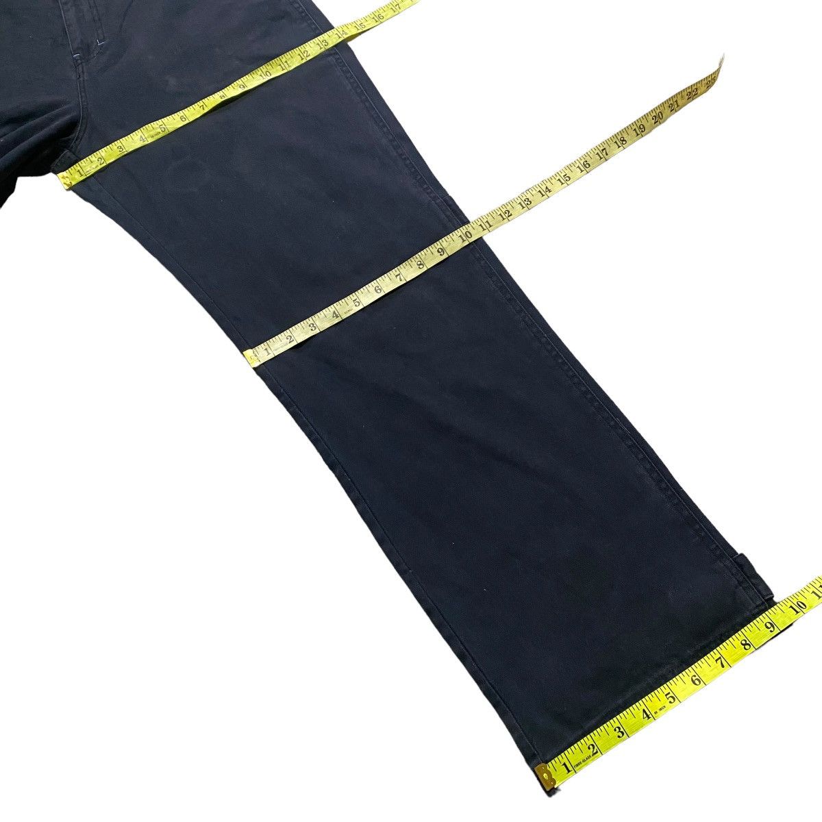 Japanese Brand SOLJAH Velcro Strap Baggy Pants Similar Girbaud Size US 32 / EU 48 - 21 Thumbnail