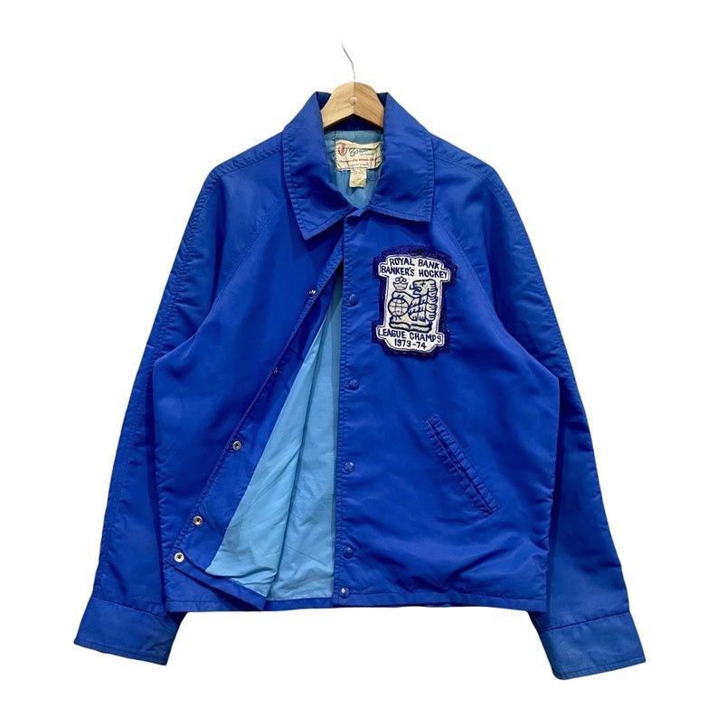 NHL × Vintage Vintage 70s Royal Bank of Canada Banker’s Hockey League Size US XL / EU 56 / 4 - 3 Thumbnail