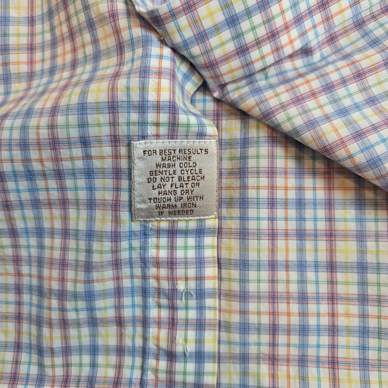 Peter Millar Peter Millar Plaid Cotton Button Down M Size US M / EU 48-50 / 2 - 4 Thumbnail